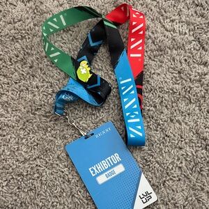 Lvl Up Lanyard and Badge 2024